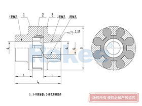 LM/ML Plum-shaped Flexible Coupling