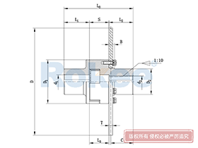 LMPK/MLPK Plum-shaped Flexible Coupling