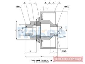 LMZ-II/MLL-II Plum-shaped Flexible Coupling