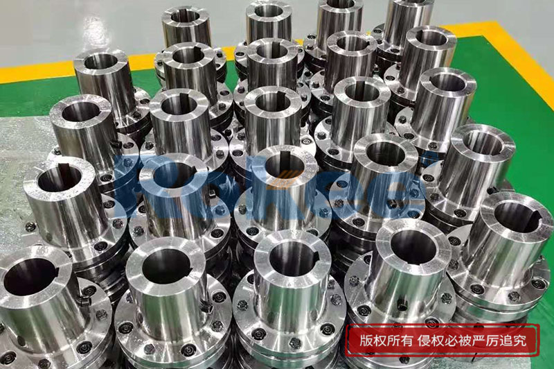 金屬膜片彈性聯軸器具有很好的平衡性能和適用于高轉速應用
