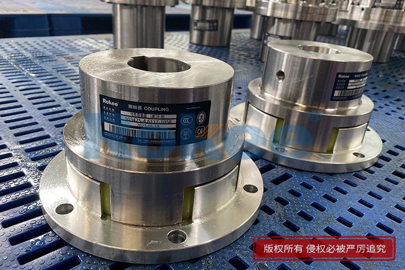 梅花彈性聯軸器,梅花形聯軸器,梅花型聯軸器,Rokee四爪型聯軸器三視圖畫法,榮基聯軸器生產廠家